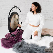 Purple Peace Sheepskin