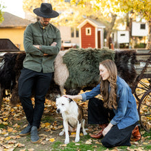 Harmony Green Sheepskin