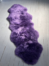 Purple Arcline Sheepskin