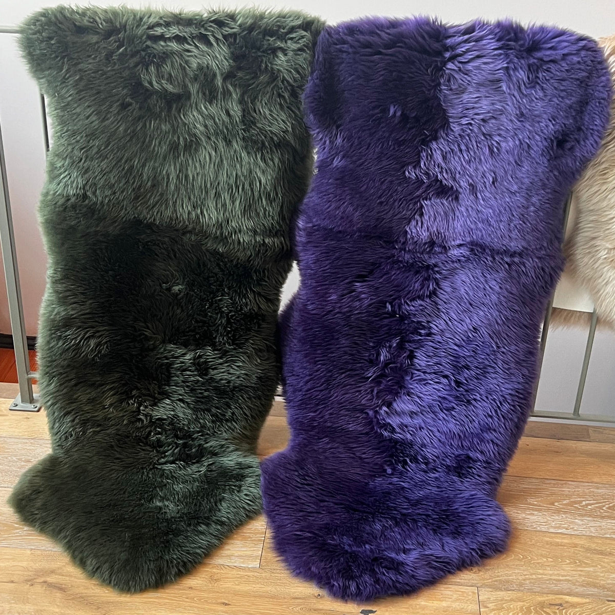 Deep Purple Double Sheepskin – Sheepskin Mama