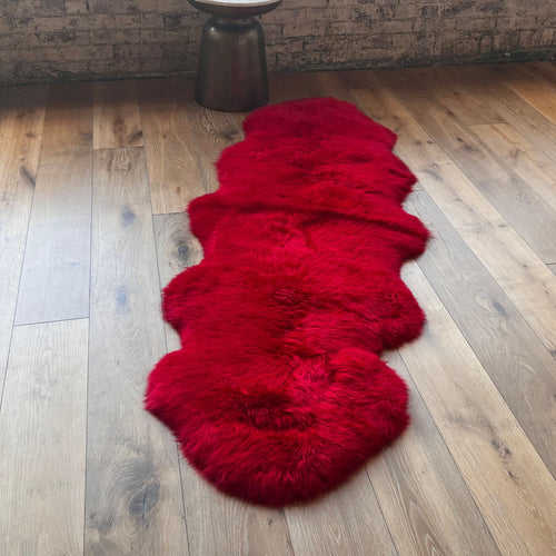 Garnet Glow Double Sheepskin