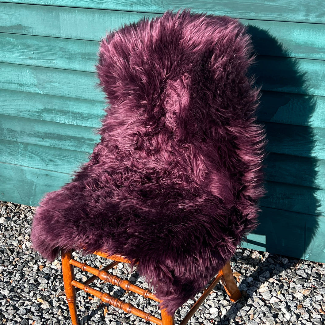 Deep Purple Sheepskin