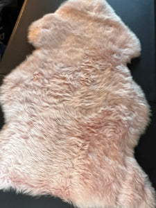 Opal Pink Shine Sheepskin