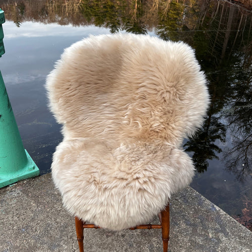 Pearl Shimmer Sheepskin