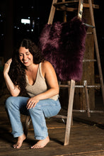 Rich Purple Sheepskin