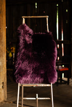 Rich Purple Sheepskin
