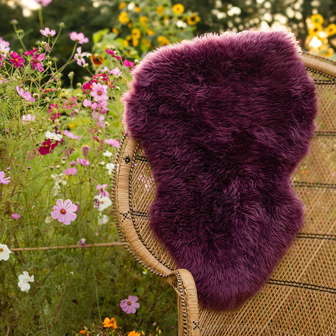 Berry Bliss Sheepskin