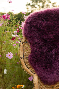Berry Bliss Sheepskin