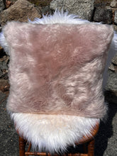 Pastel Angel Sheepskin Pillow
