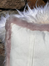 Pastel Angel Sheepskin Pillow